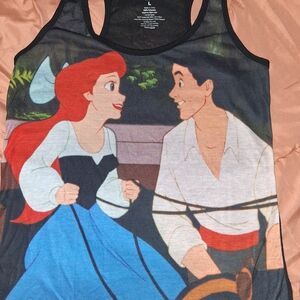 Disney Black Graphic Tank Top